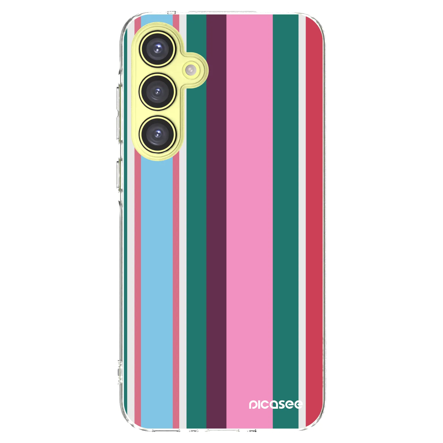 Picasee silikonowe przeźroczyste etui na Samsung Galaxy A35 5G A356B - Cabana club