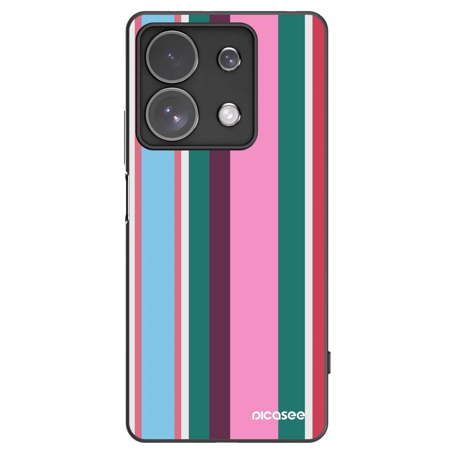 Picasee silikonowe czarne etui na Xiaomi Redmi Note 13 Pro 4G - Cabana club