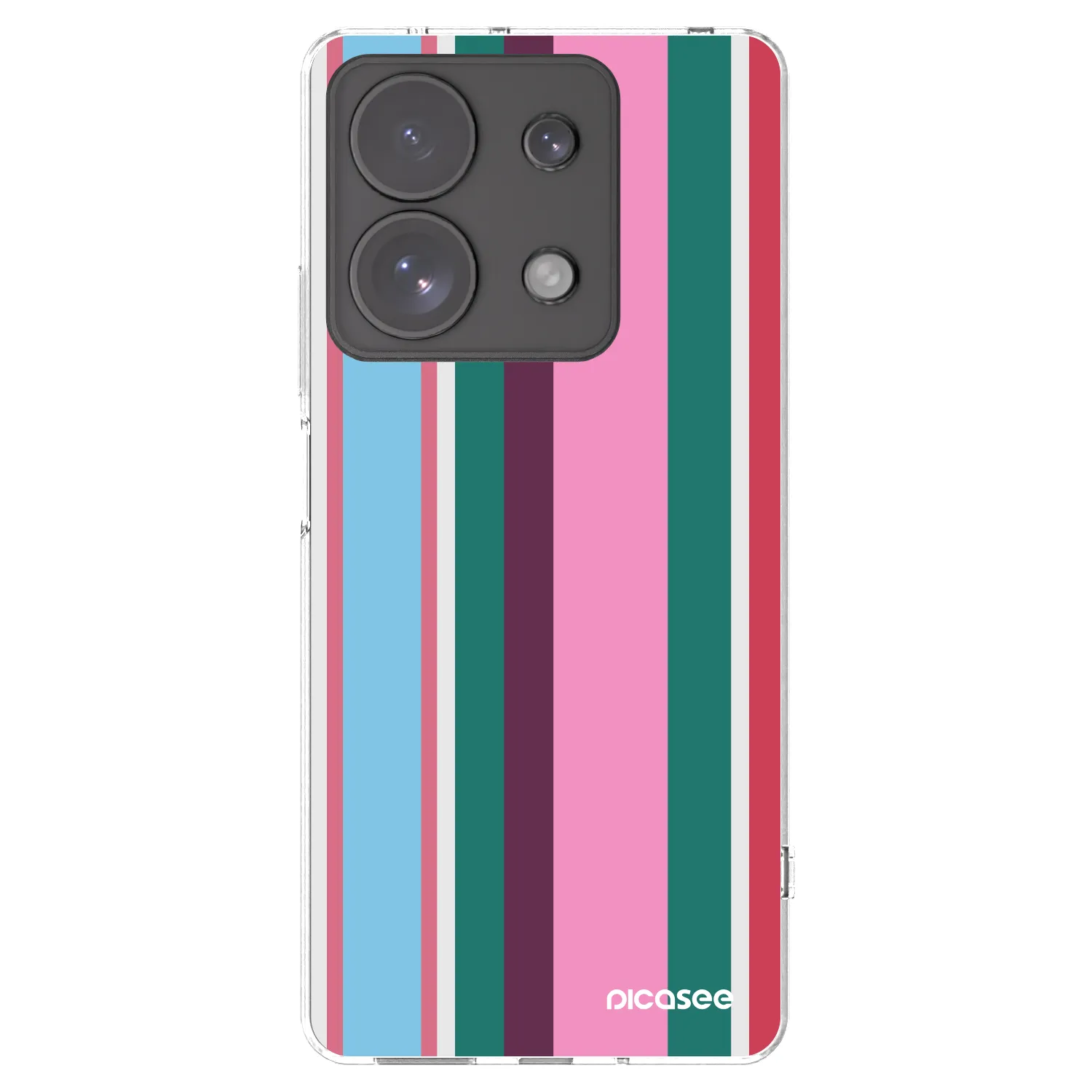 Picasee silikonowe przeźroczyste etui na Xiaomi Redmi Note 13 Pro 4G - Cabana club