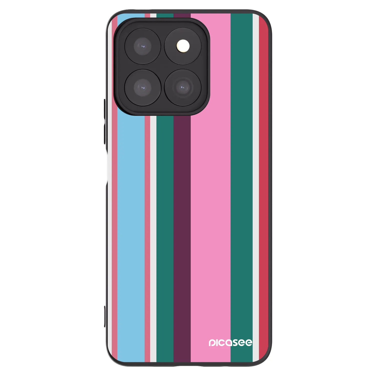 Picasee silikonowe czarne etui na Honor X8b - Cabana club