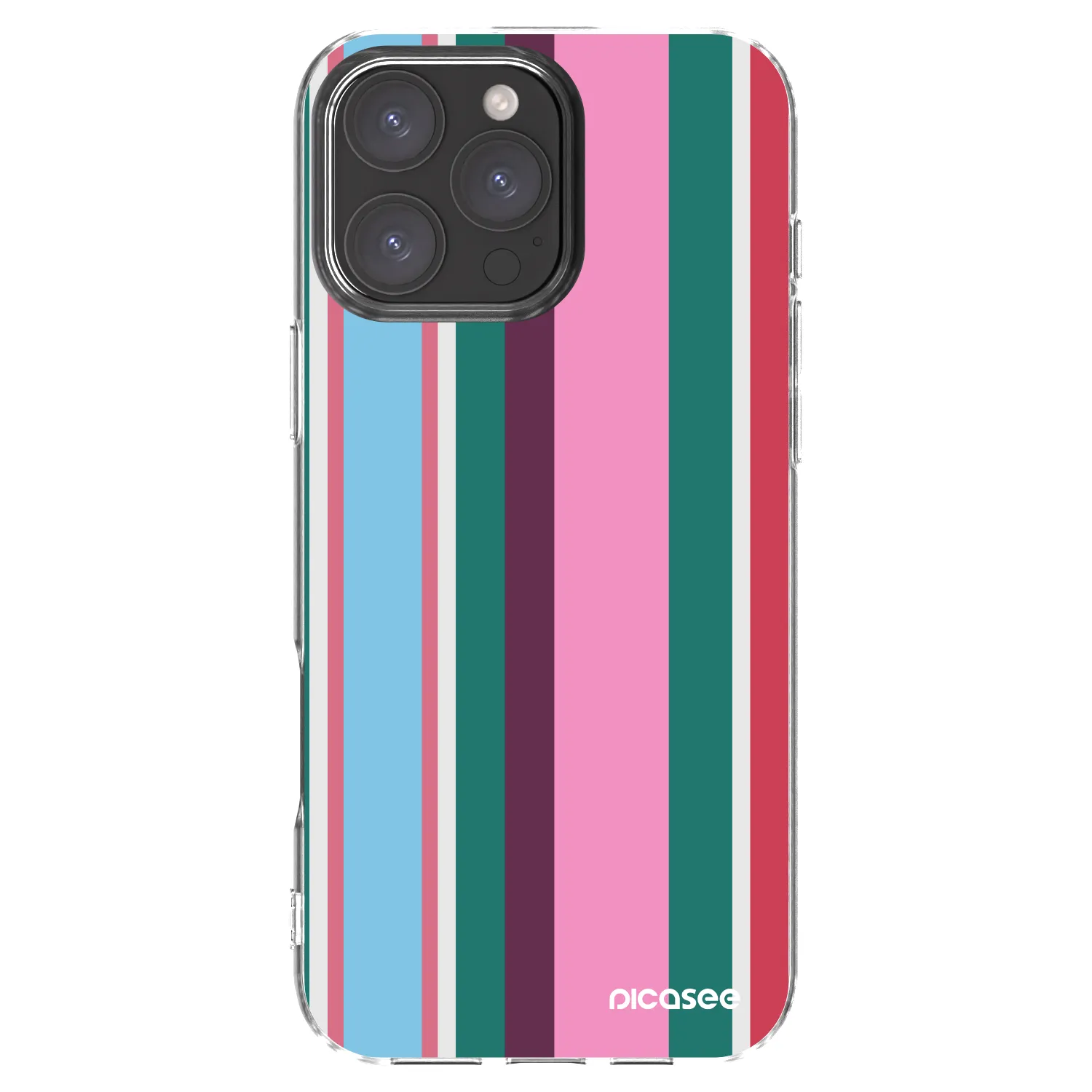Picasee silikonowe przeźroczyste etui na Apple iPhone 16 Pro Max - Cabana club