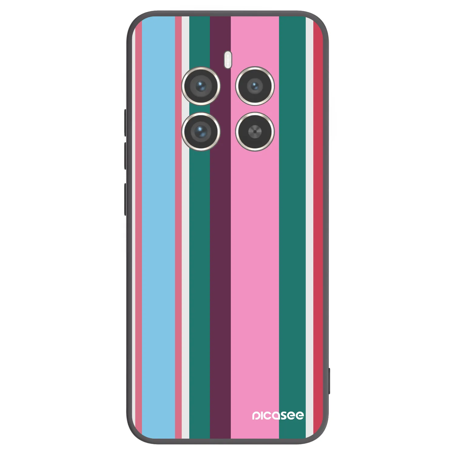 Picasee silikonowe czarne etui na Realme 12 Pro 5G - Cabana club