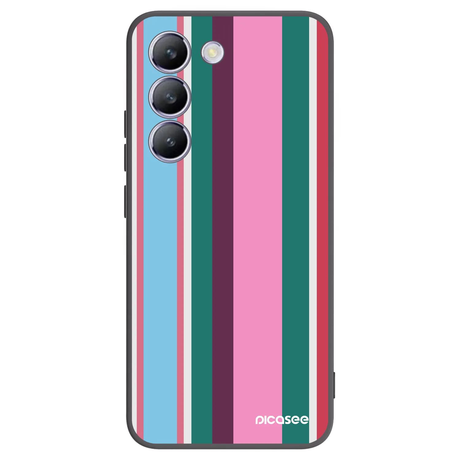 Picasee silikonowe czarne etui na Vivo V40 SE 5G - Cabana club