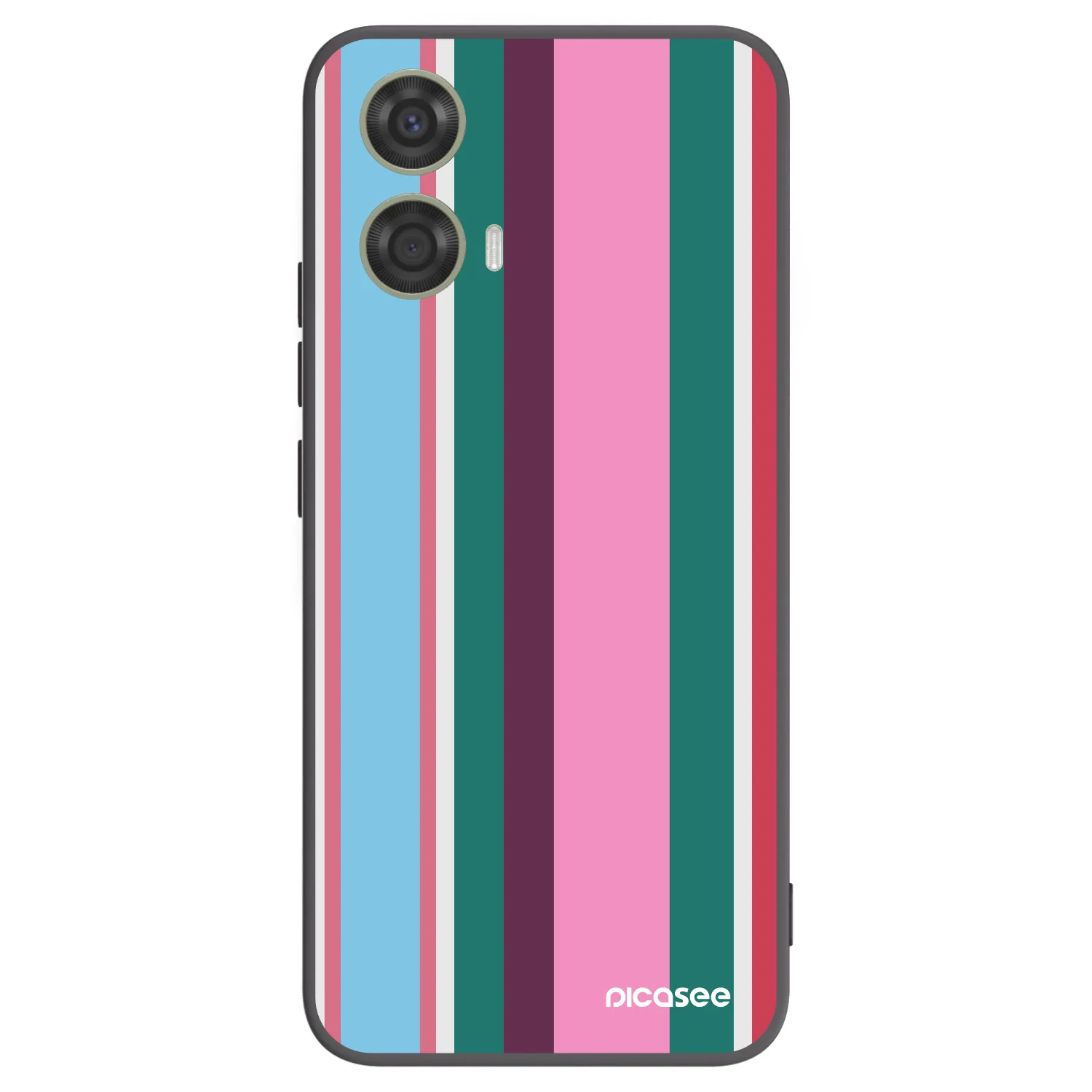 Picasee silikonowe czarne etui na Motorola Moto G24 - Cabana club