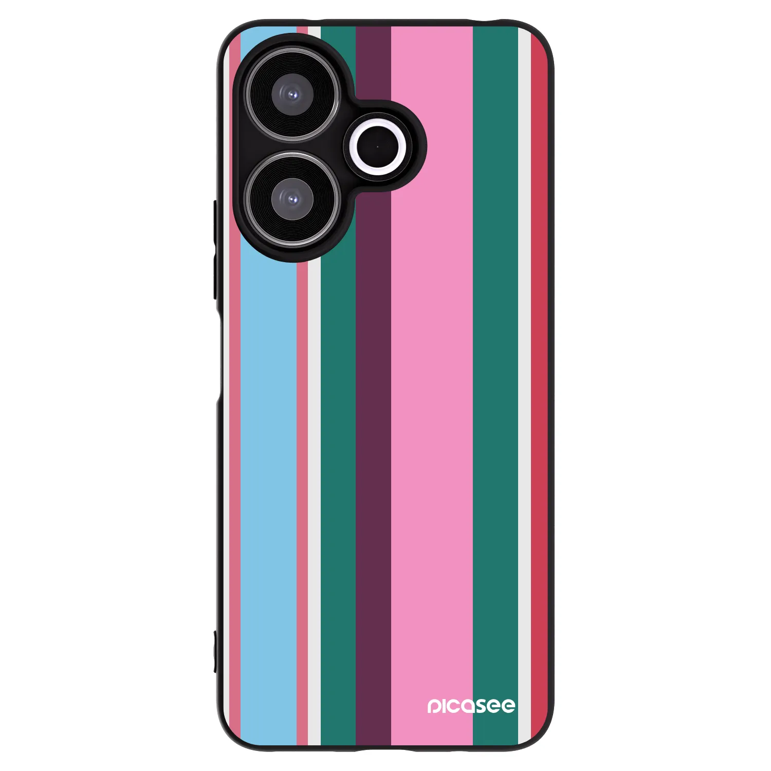 Picasee silikonowe czarne etui na Xiaomi Redmi 13 4G - Cabana club