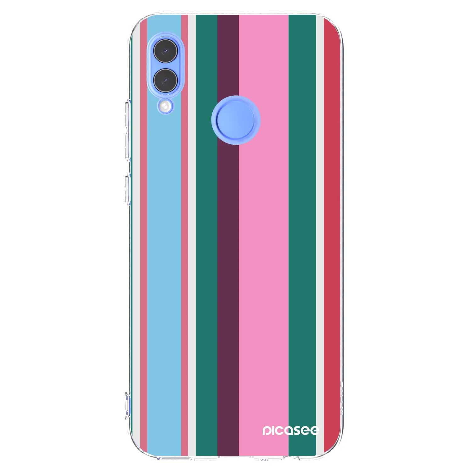 Picasee silikonowe przeźroczyste etui na Honor 10 Lite - Cabana club