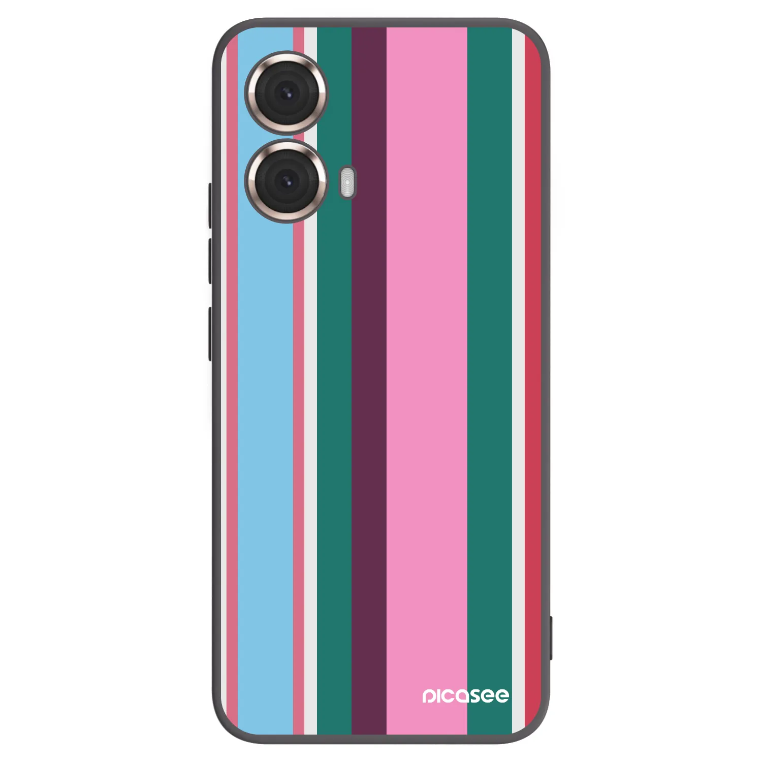 Picasee silikonowe czarne etui na Motorola Moto G85 - Cabana club
