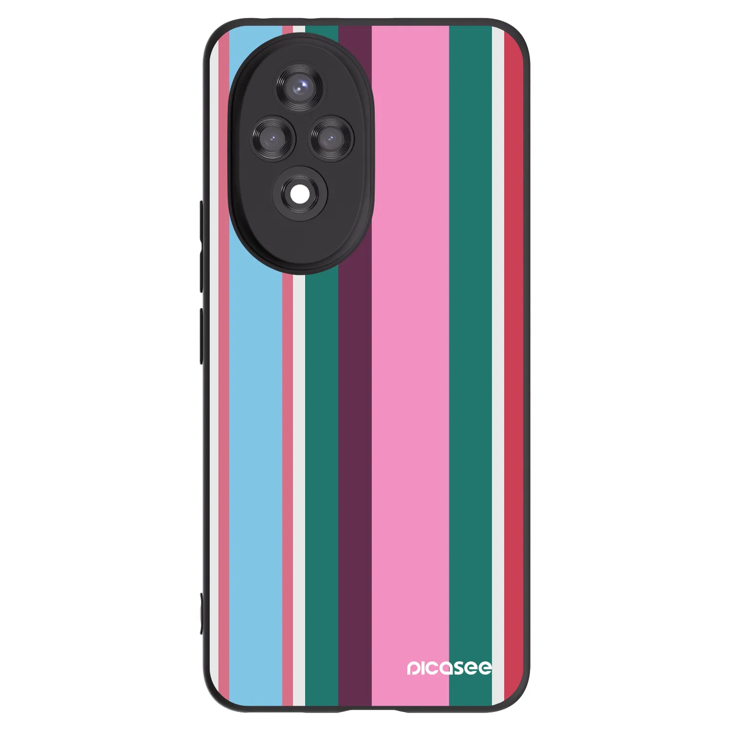 Picasee silikonowe czarne etui na Honor 200 Pro 5G - Cabana club