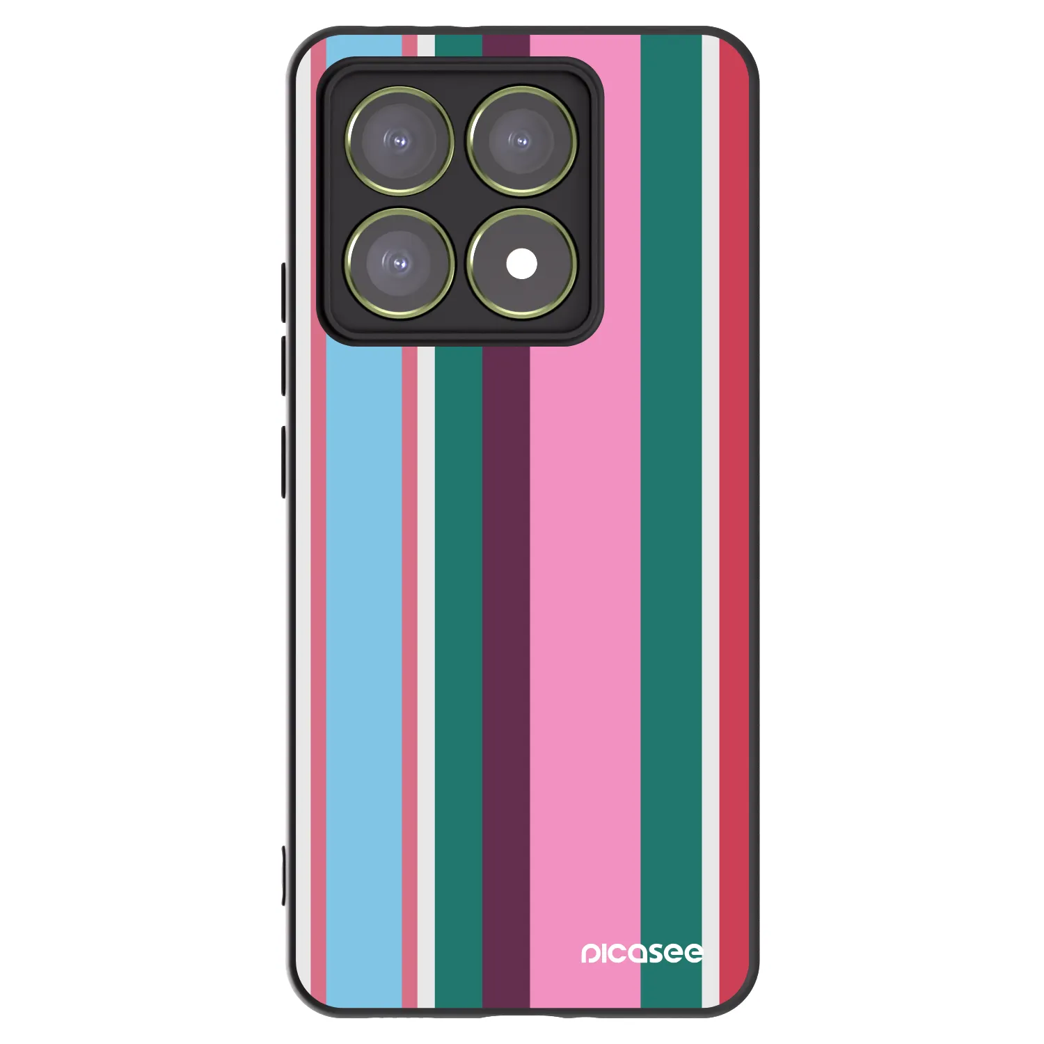 Picasee silikonowe czarne etui na Xiaomi 14T - Cabana club