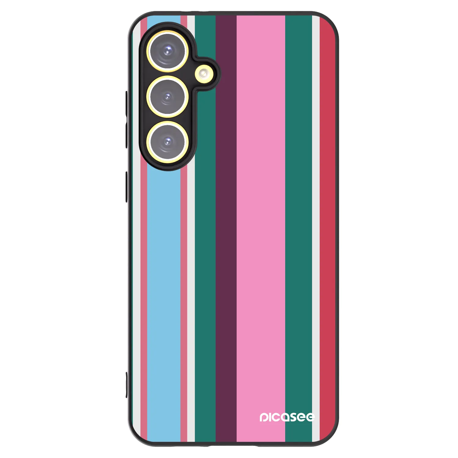 Picasee silikonowe czarne etui na Samsung Galaxy S24 FE S721B - Cabana club