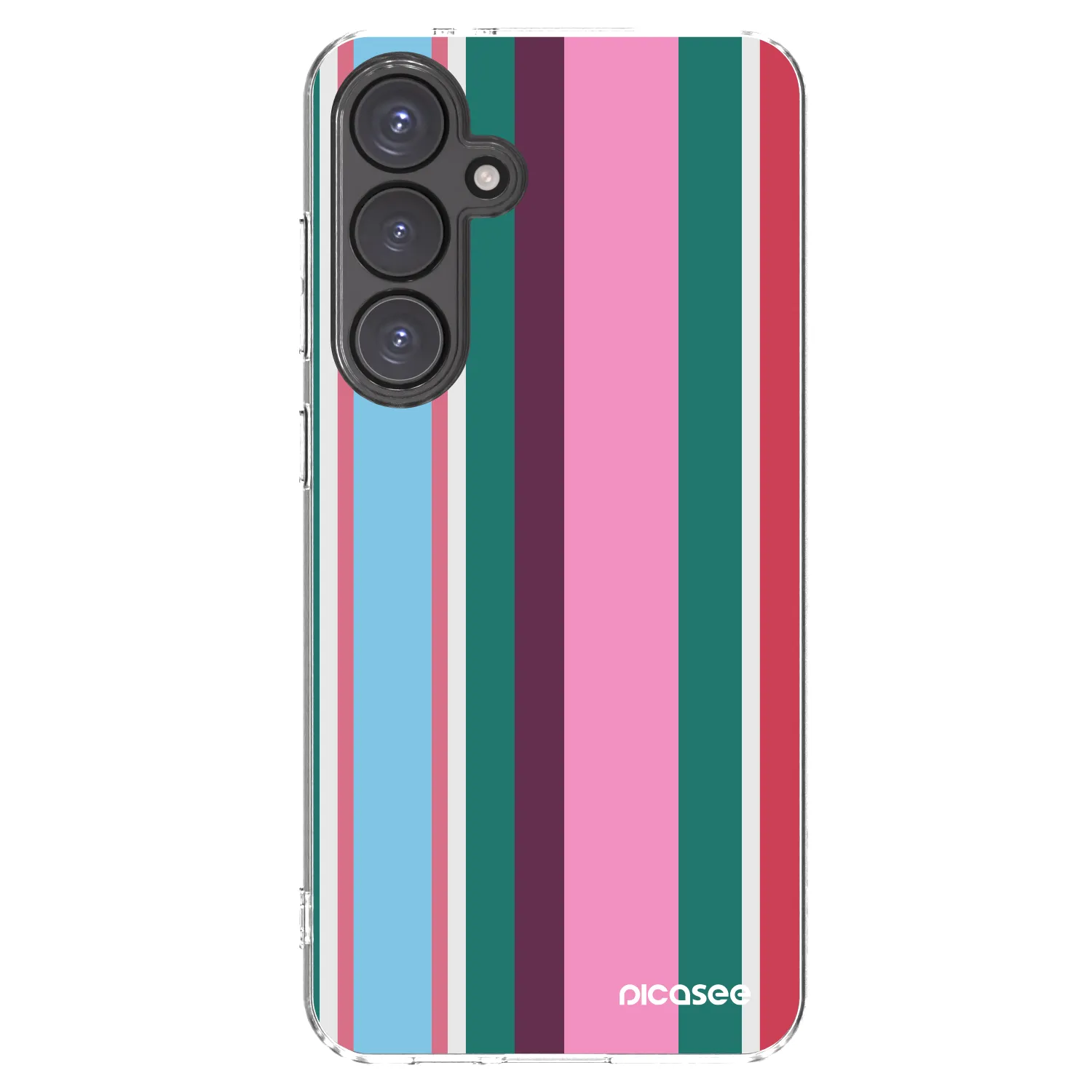 Picasee silikonowe przeźroczyste etui na Samsung Galaxy S24 FE S721B - Cabana club