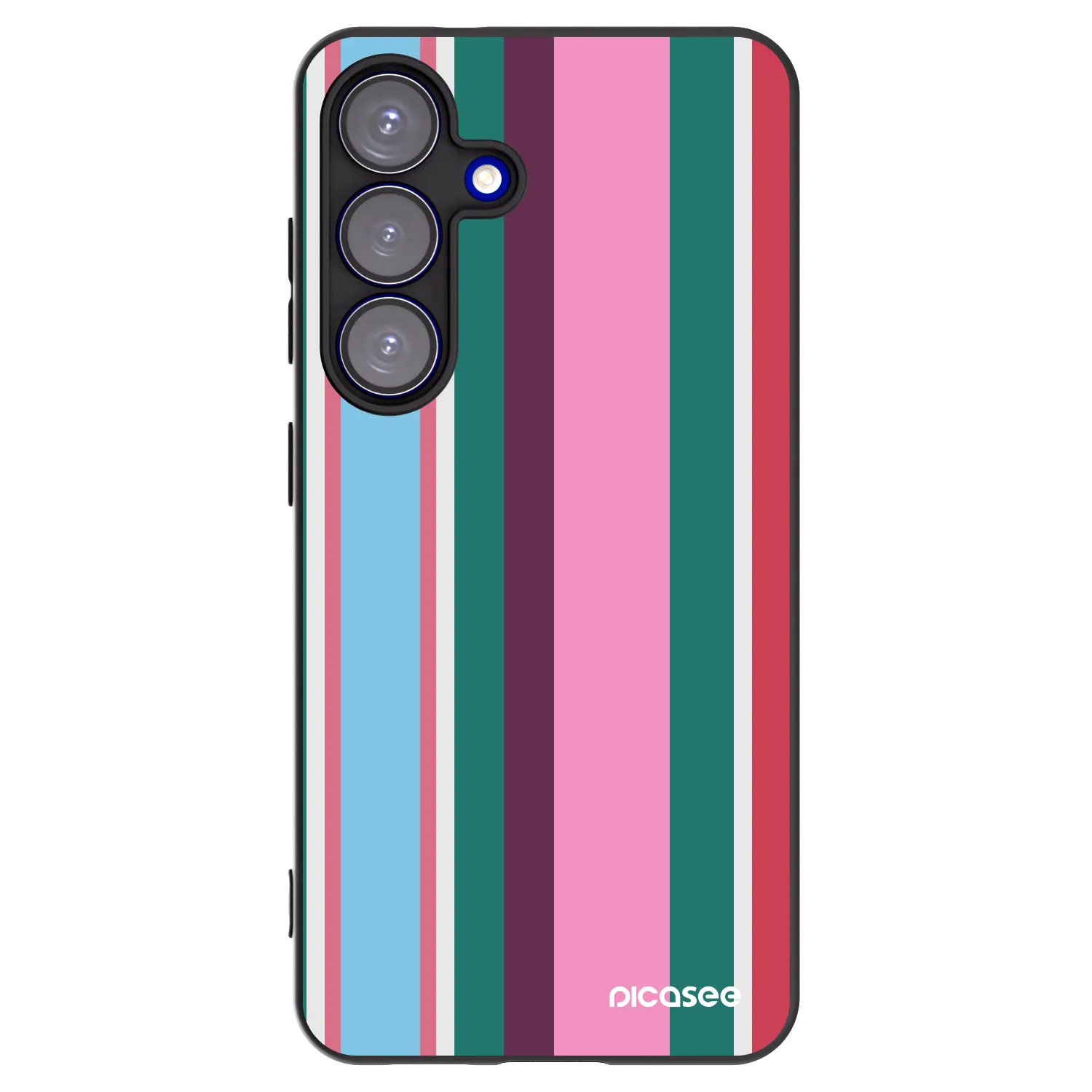 Picasee silikonowe czarne etui na Samsung Galaxy S25 5G - Cabana club