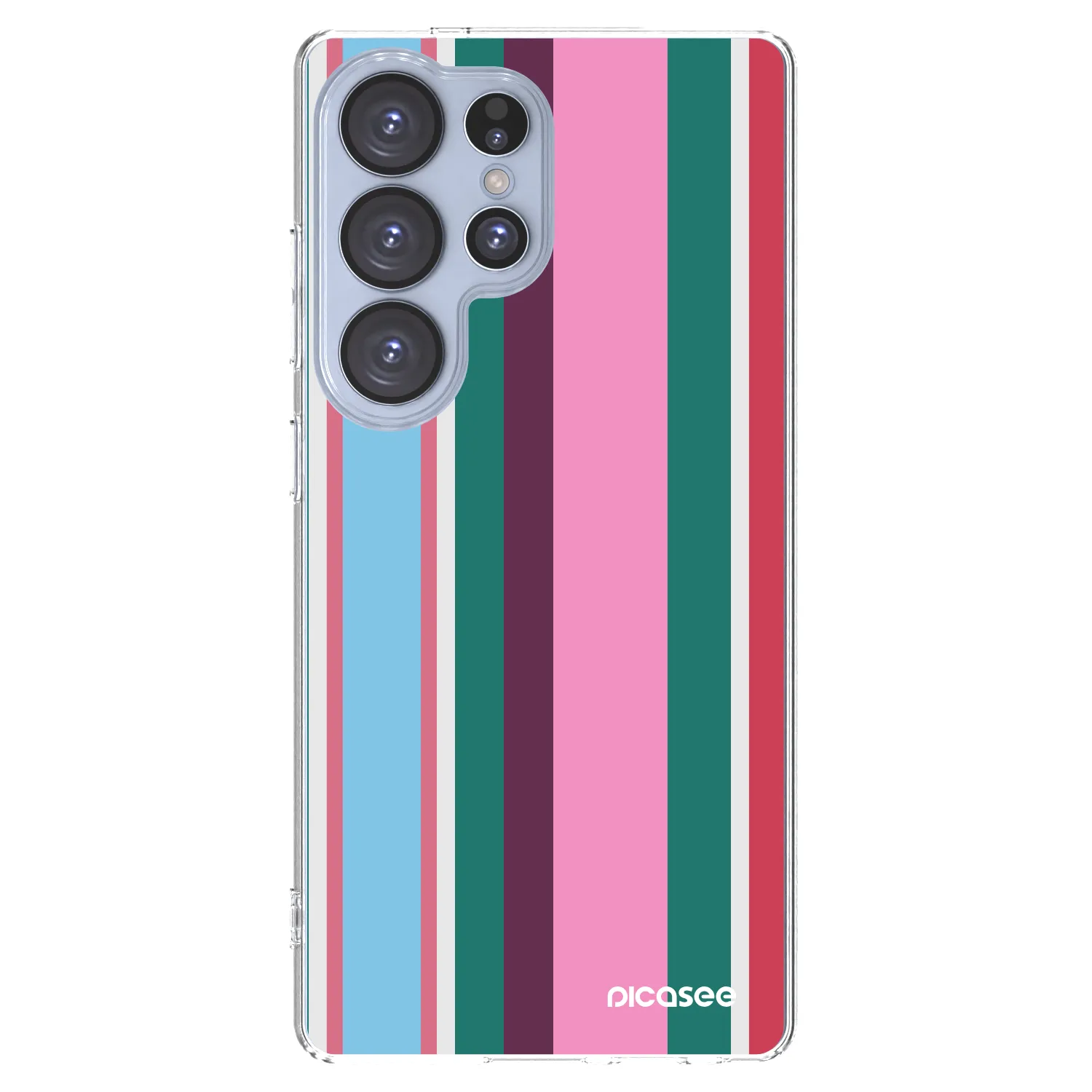 Picasee silikonowe przeźroczyste etui na Samsung Galaxy S25 Ultra 5G - Cabana club