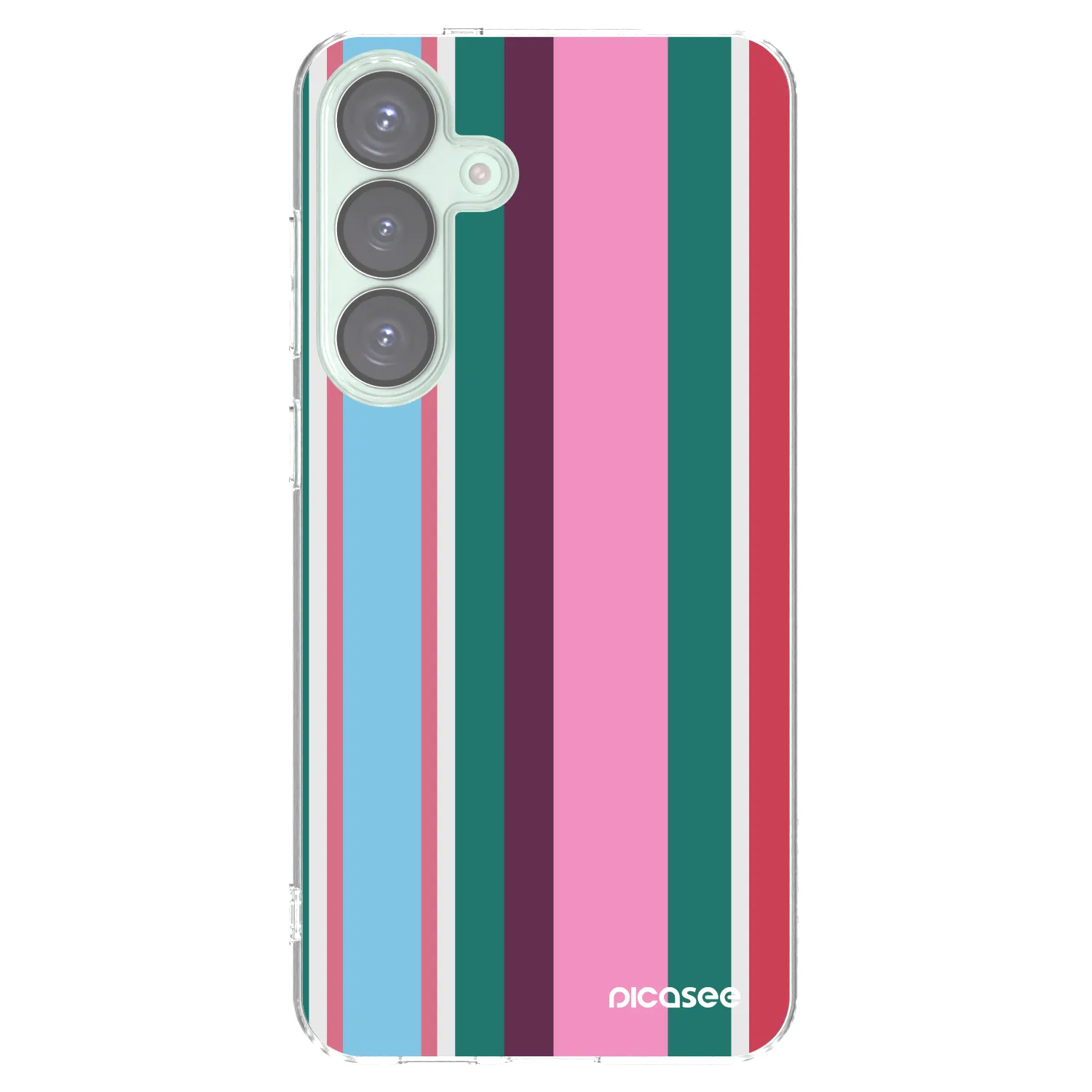 Picasee silikonowe przeźroczyste etui na Samsung Galaxy S25+ 5G - Cabana club