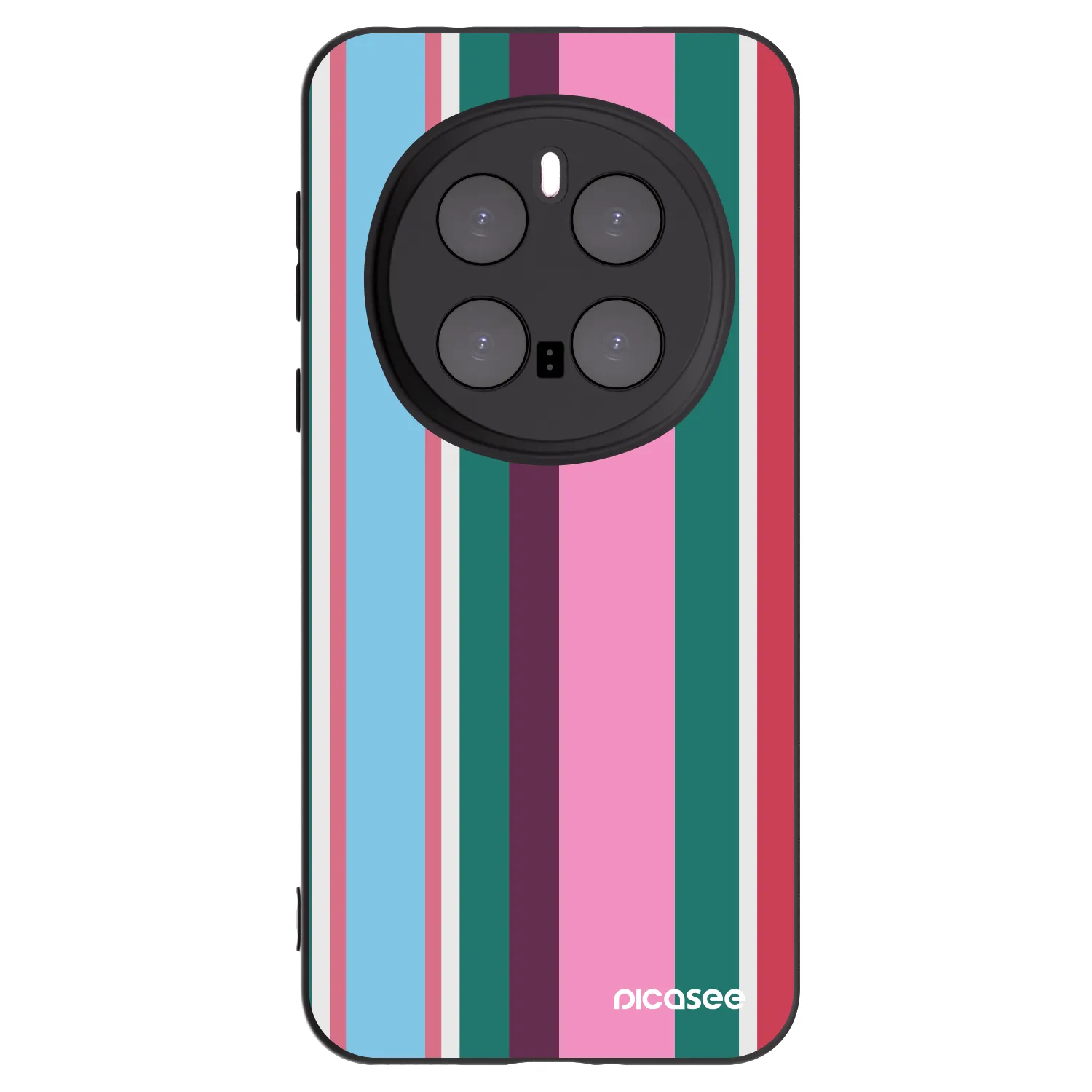 Picasee silikonowe czarne etui na Honor Magic7 Pro 5G - Cabana club
