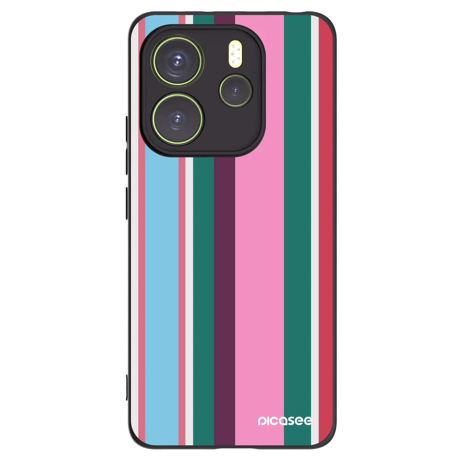 Picasee silikonowe czarne etui na Xiaomi Redmi Note 14 4G - Cabana club