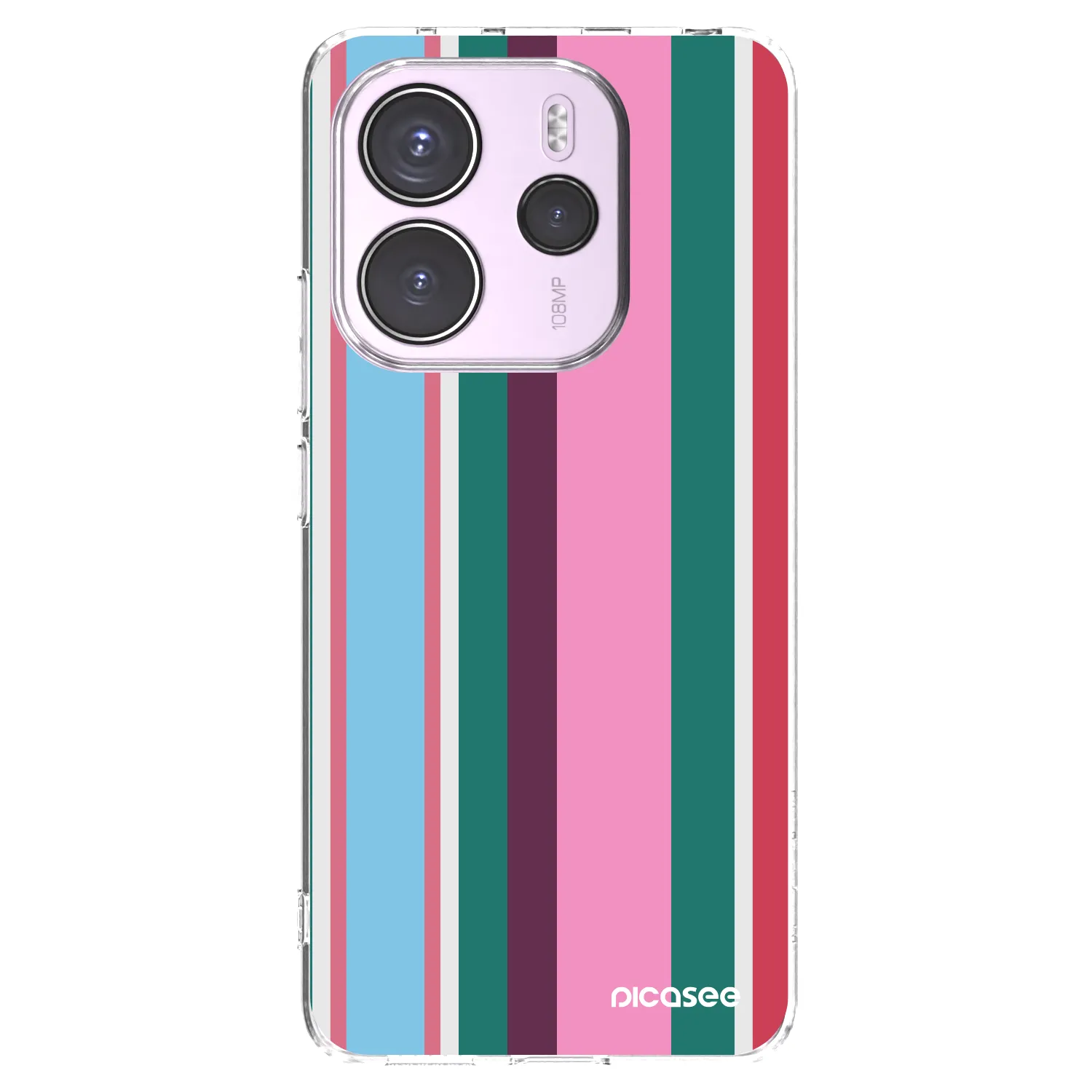 Picasee silikonowe przeźroczyste etui na Xiaomi Redmi Note 14 4G - Cabana club