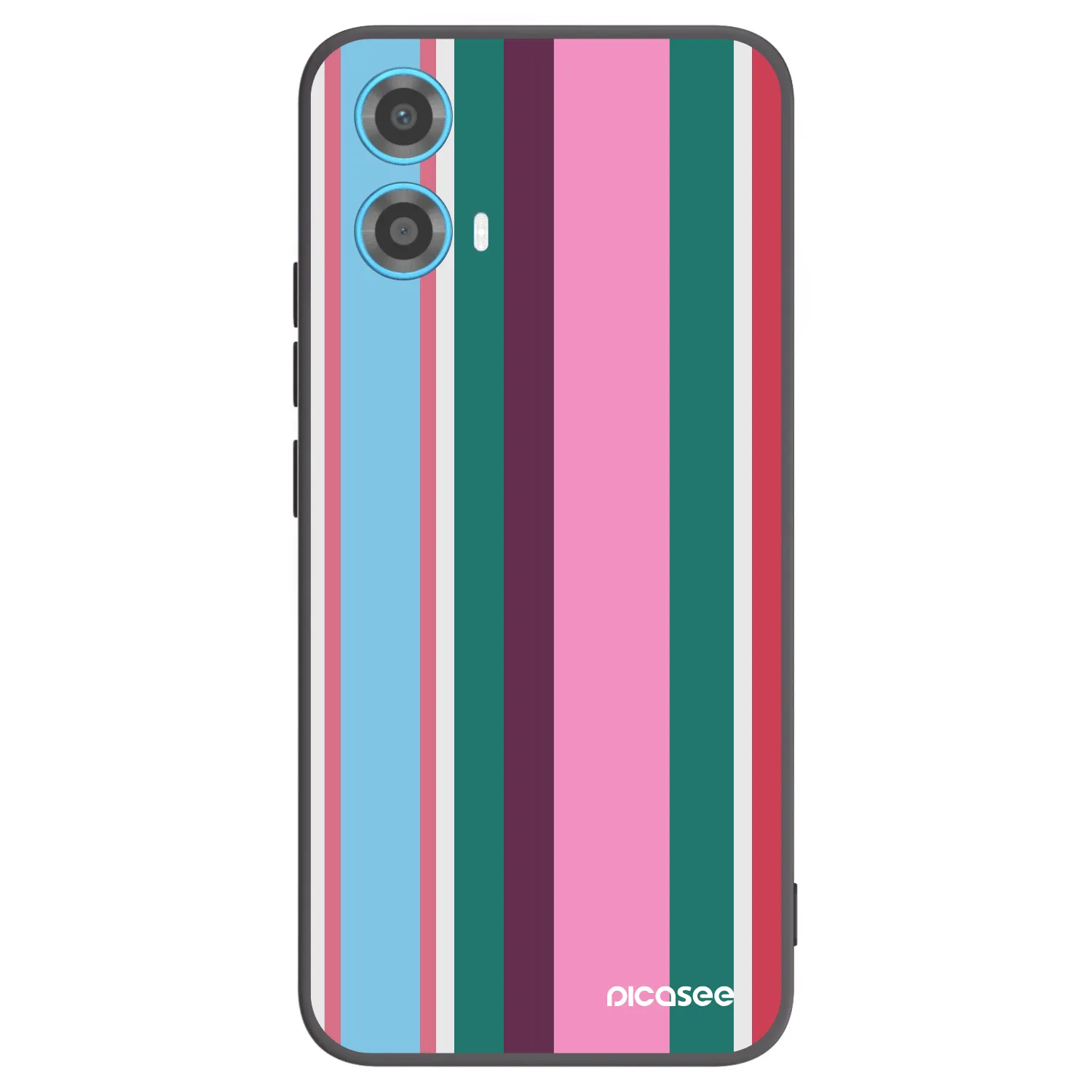 Picasee silikonowe czarne etui na Motorola Moto G34 5G - Cabana club