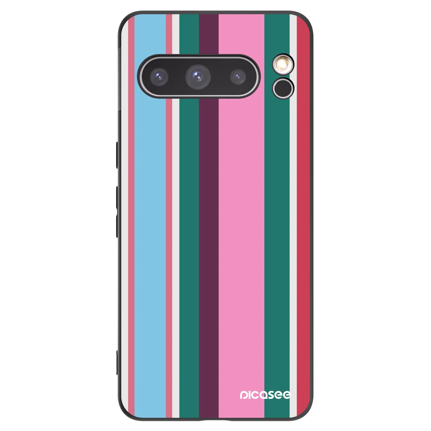Picasee silikonowe czarne etui na Google Pixel 8 Pro - Cabana club