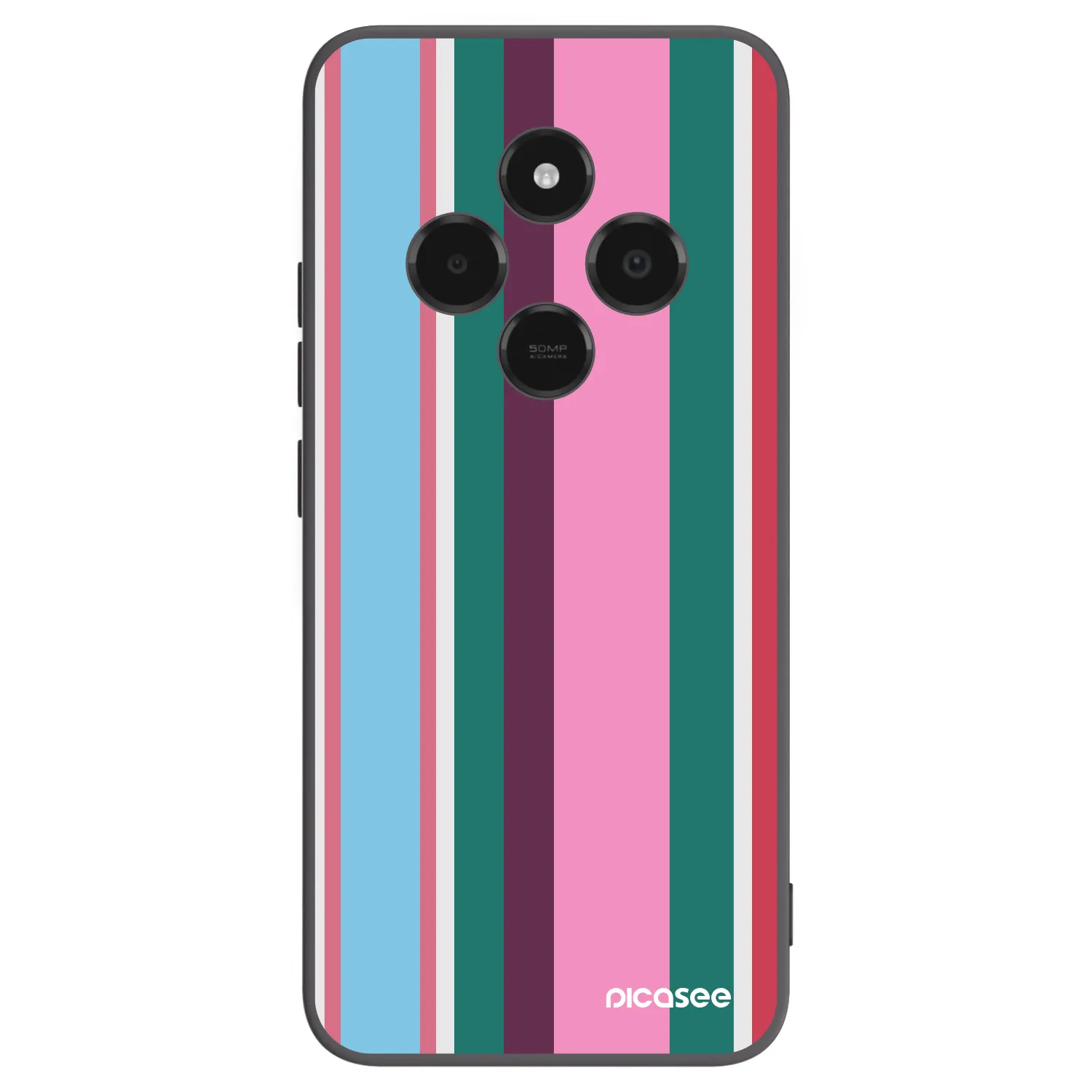 Picasee silikonowe czarne etui na Xiaomi Poco C75 - Cabana club