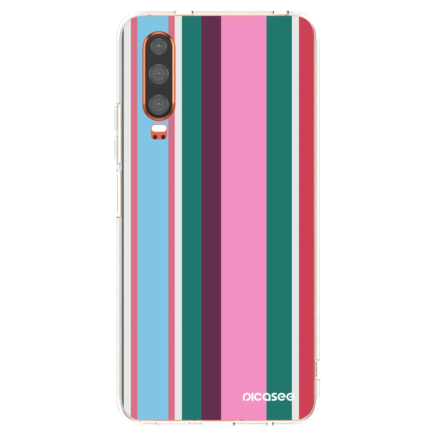 Picasee silikonowe przeźroczyste etui na Huawei P30 - Cabana club