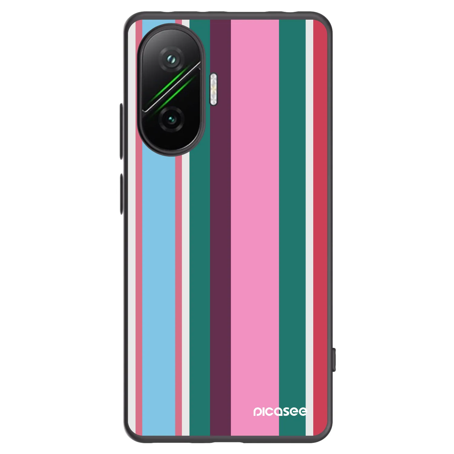 Picasee silikonowe czarne etui na Xiaomi Poco F7 5G - Cabana club
