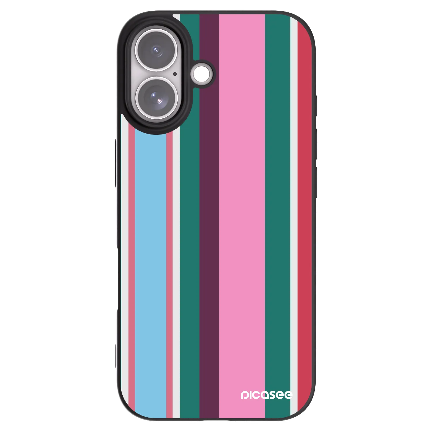 Picasee silikonowe czarne etui na Apple iPhone 17 - Cabana club