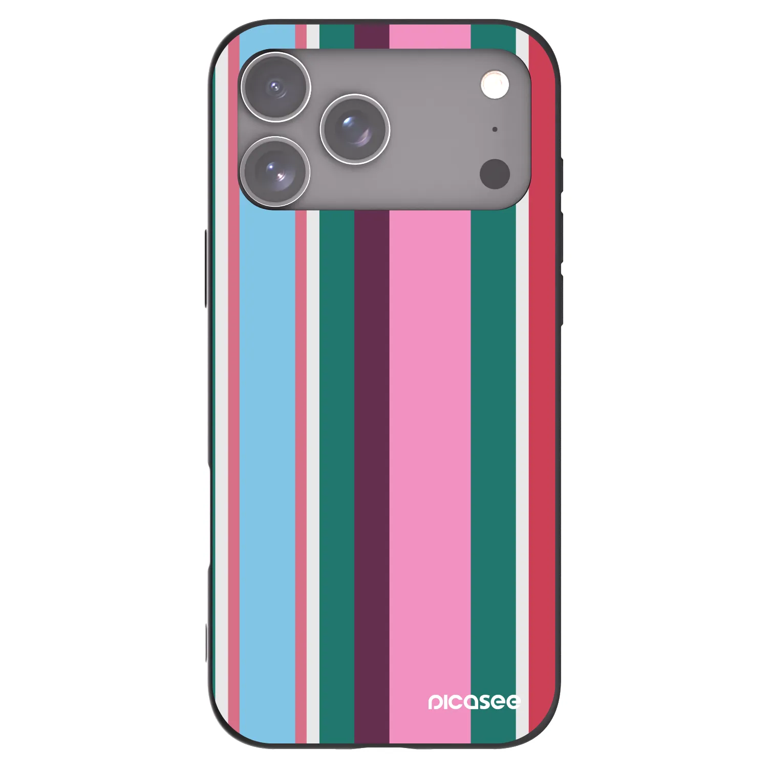 Picasee silikonowe czarne etui na Apple iPhone 17 Pro Max - Cabana club