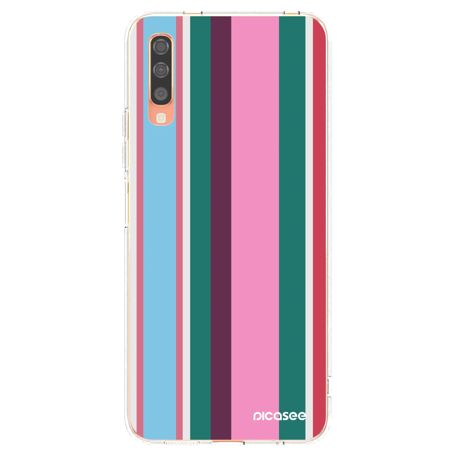 Picasee silikonowe przeźroczyste etui na Samsung Galaxy A70 A705F - Cabana club