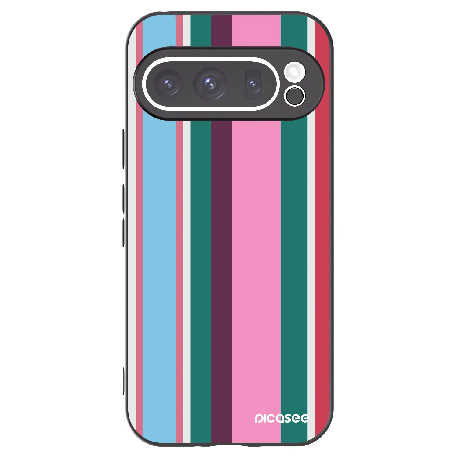 Picasee silikonowe czarne etui na Google Pixel 9 Pro XL - Cabana club