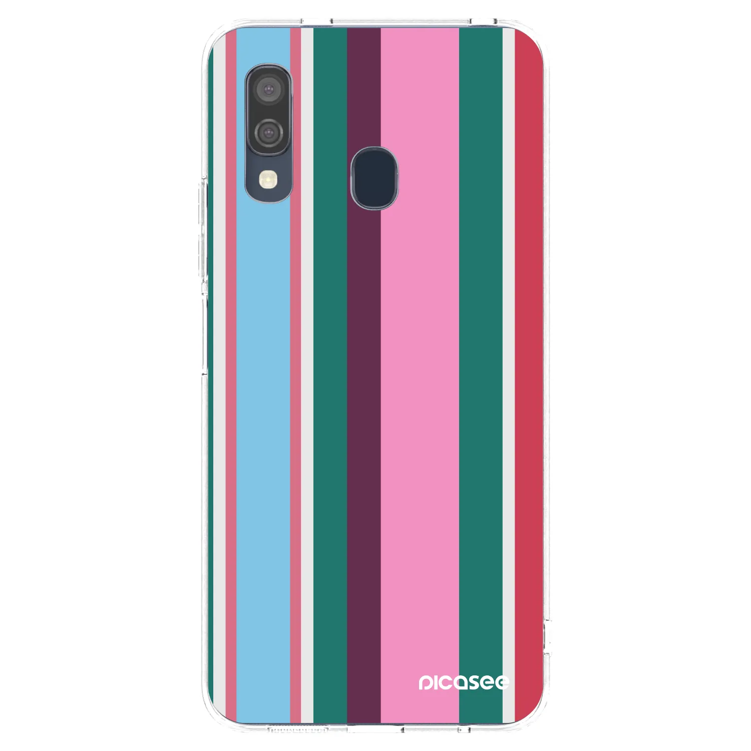 Picasee silikonowe przeźroczyste etui na Samsung Galaxy A40 A405F - Cabana club