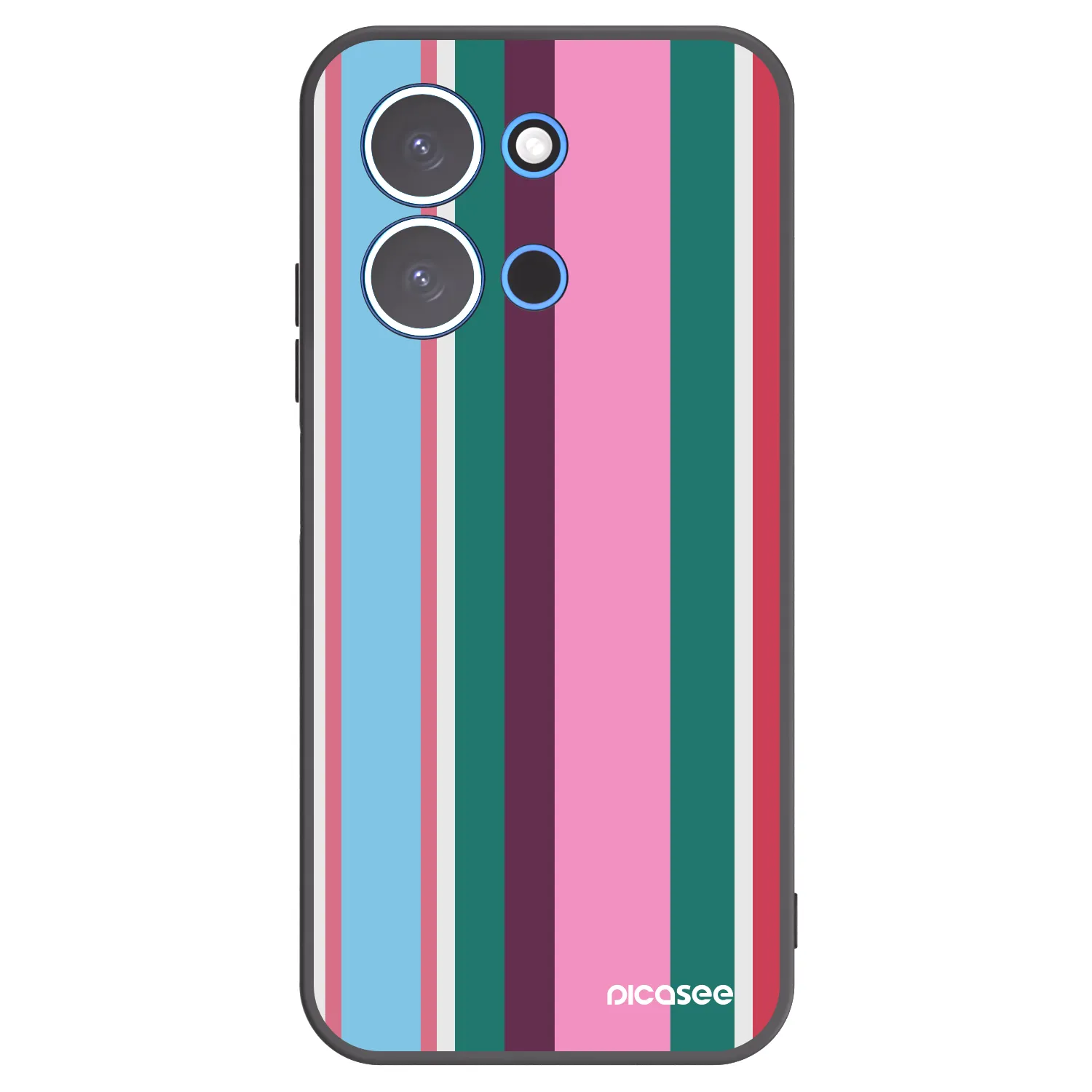 Picasee silikonowe czarne etui na Xiaomi Redmi 15C 4G - Cabana club