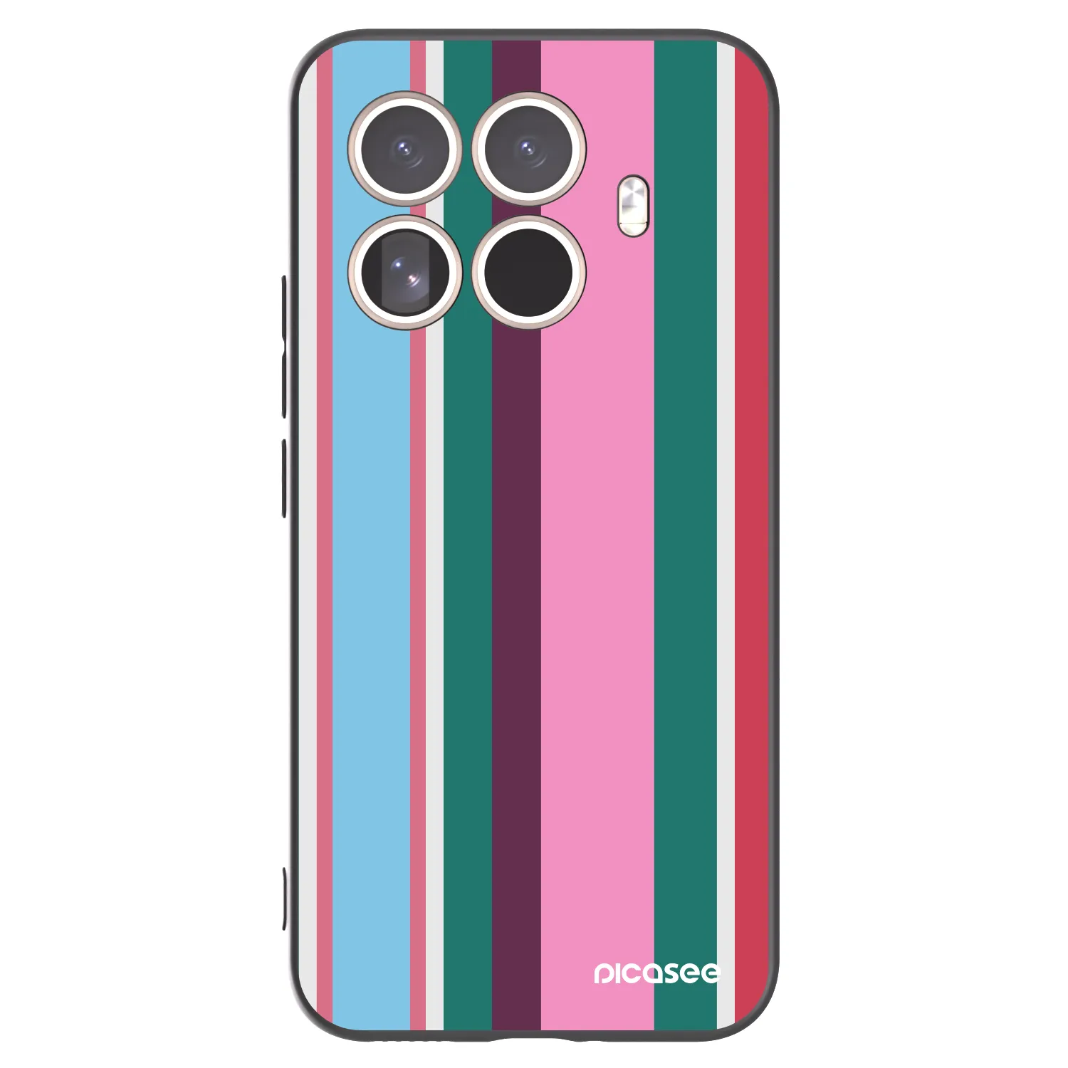 Picasee silikonowe czarne etui na Xiaomi 15T Pro - Cabana club
