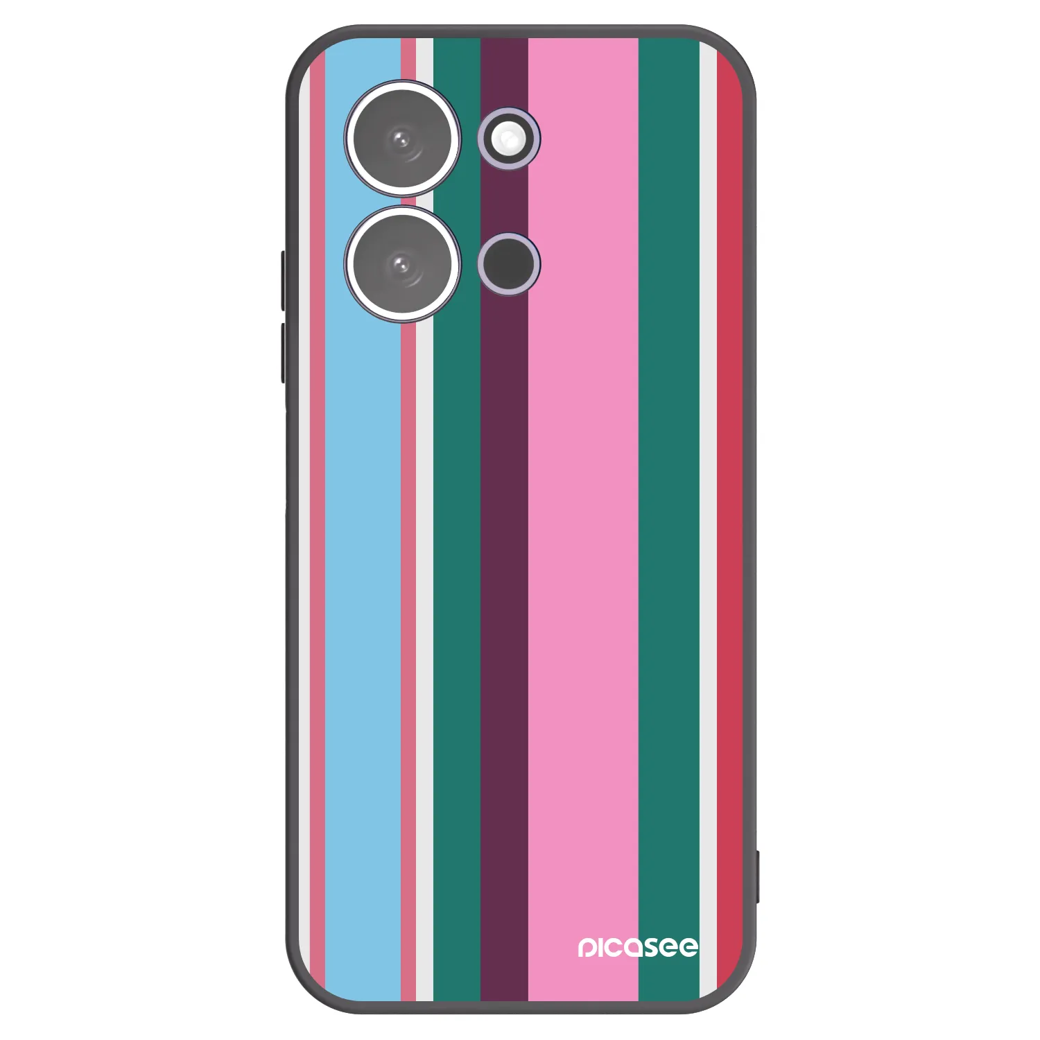 Picasee silikonowe czarne etui na Xiaomi Redmi 15C 5G - Cabana club