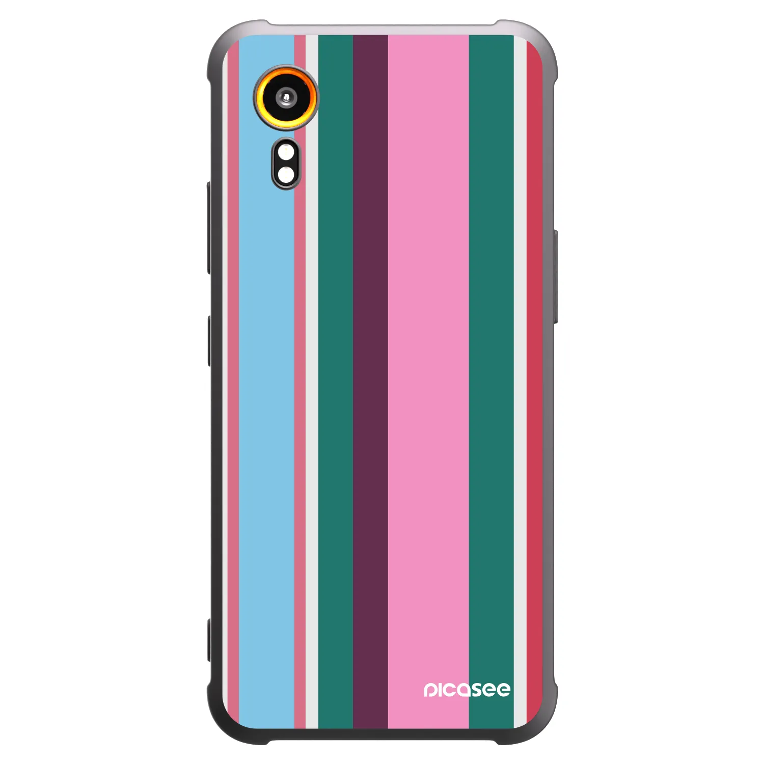Picasee silikonowe czarne etui na Samsung Galaxy Xcover 7 - Cabana club