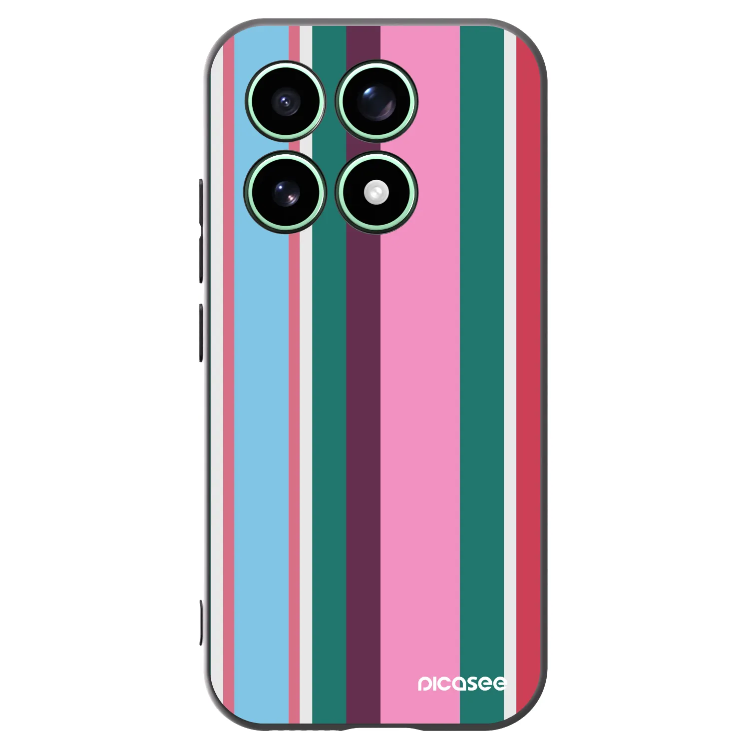 Picasee silikonowe czarne etui na Xiaomi 17 - Cabana club