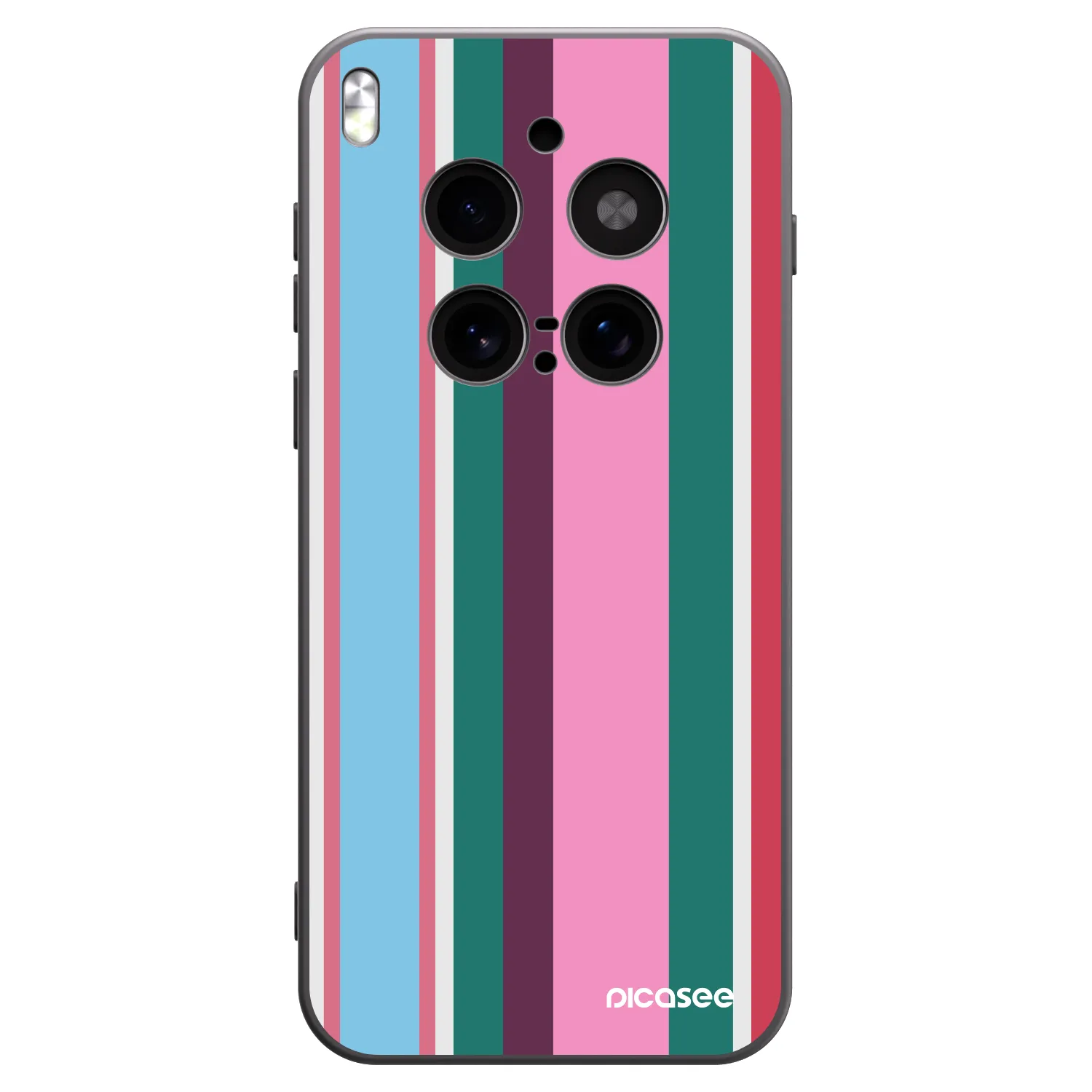 Picasee silikonowe czarne etui na Vivo X300 Pro - Cabana club