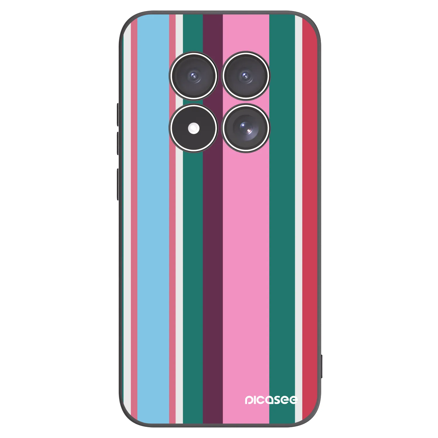 Picasee silikonowe czarne etui na Xiaomi Redmi Note 15 Pro 5G - Cabana club
