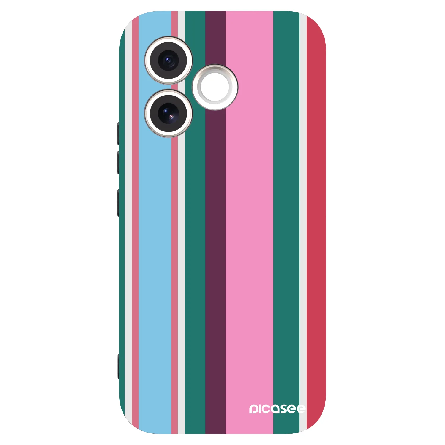 Picasee silikonowe czarne etui na Honor 600 Lite - Cabana club