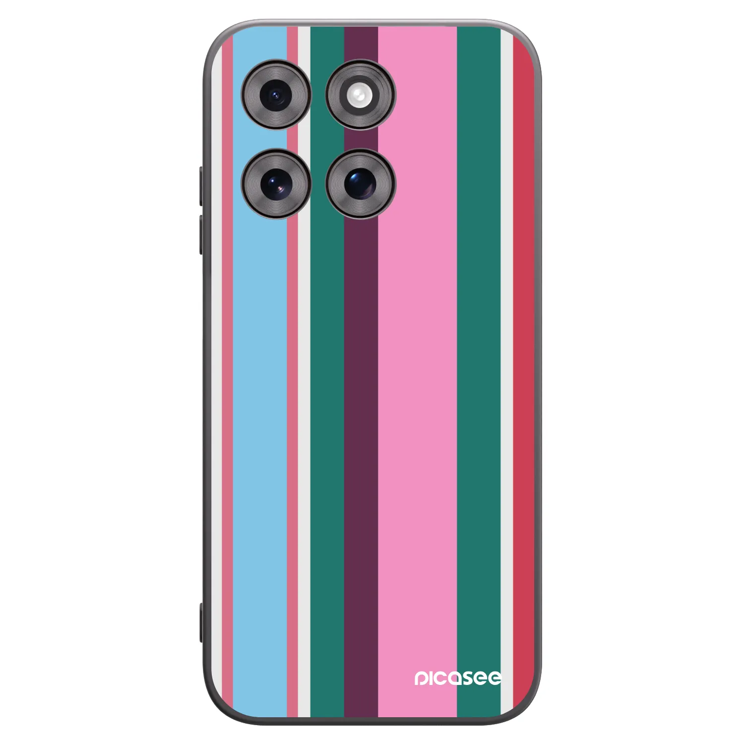 Picasee silikonowe czarne etui na Motorola Moto G77 - Cabana club