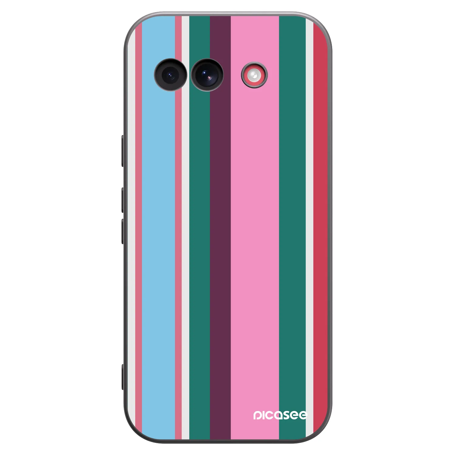 Picasee silikonowe czarne etui na Google Pixel 10a - Cabana club