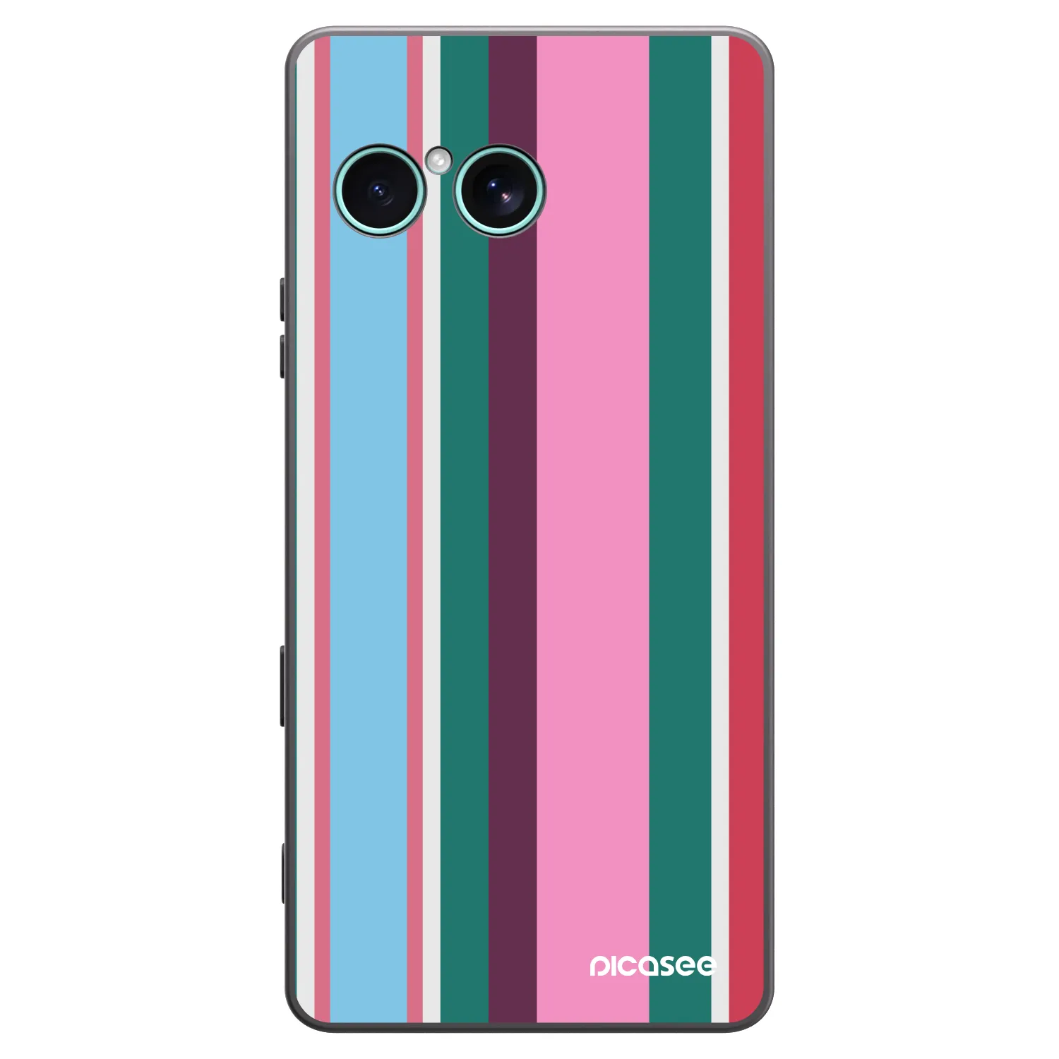 Picasee silikonowe czarne etui na Sony Xperia 10 VII - Cabana club