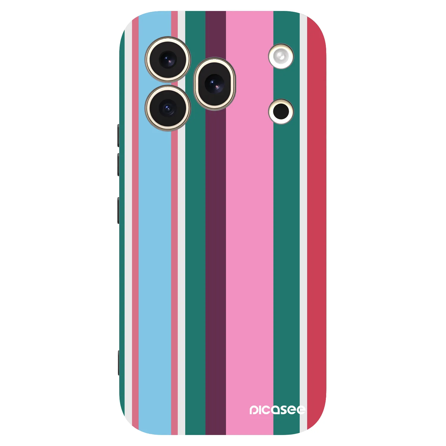 Picasee silikonowe czarne etui na Honor 600 Pro - Cabana club