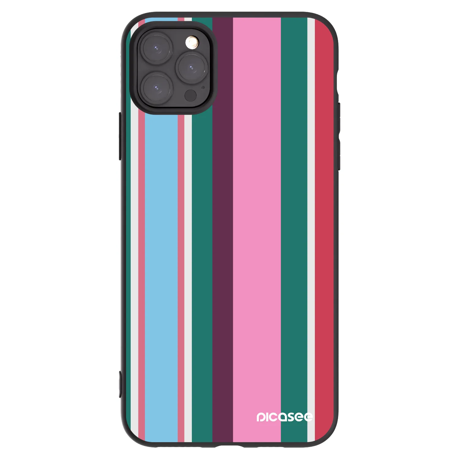 Picasee silikonowe czarne etui na Apple iPhone 11 Pro Max - Cabana club