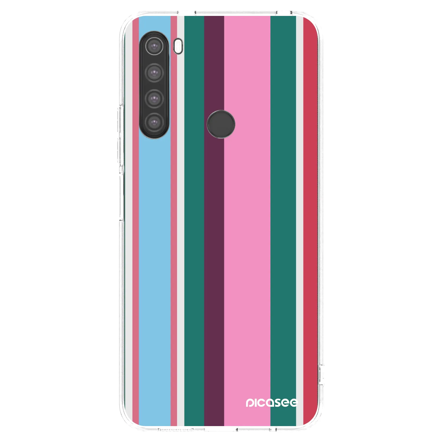 Picasee silikonowe przeźroczyste etui na Xiaomi Redmi Note 8 - Cabana club