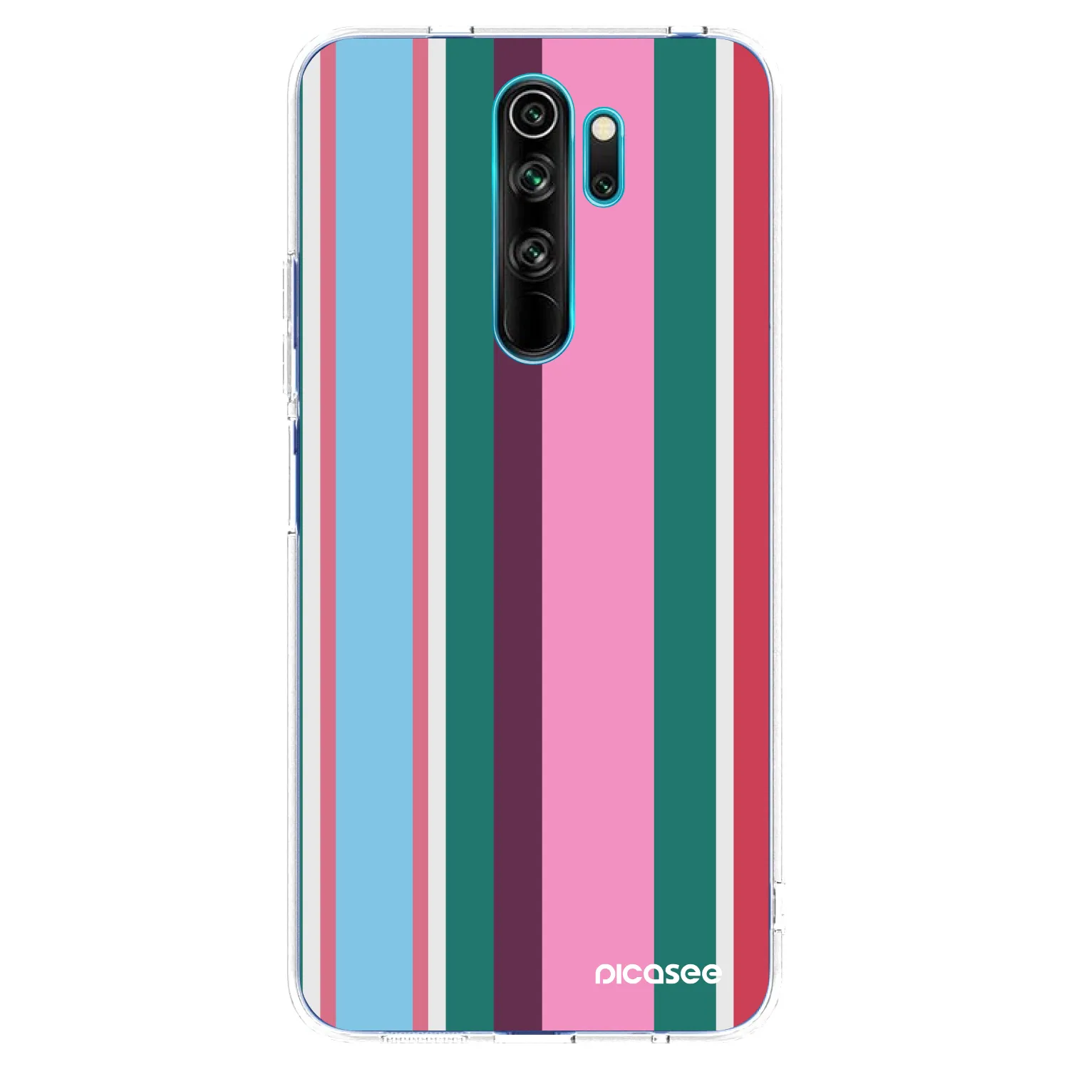 Picasee silikonowe przeźroczyste etui na Xiaomi Redmi Note 8 Pro - Cabana club