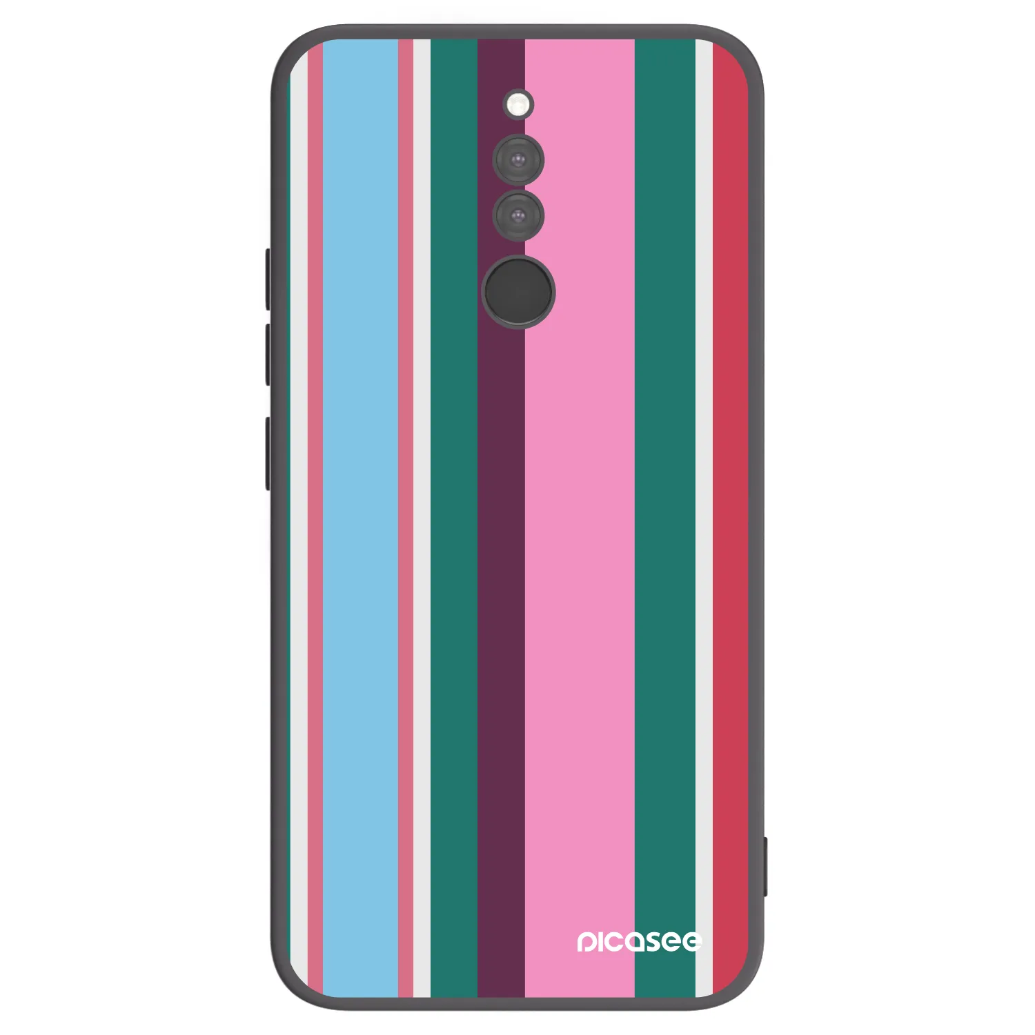 Picasee silikonowe czarne etui na Xiaomi Redmi 8 - Cabana club