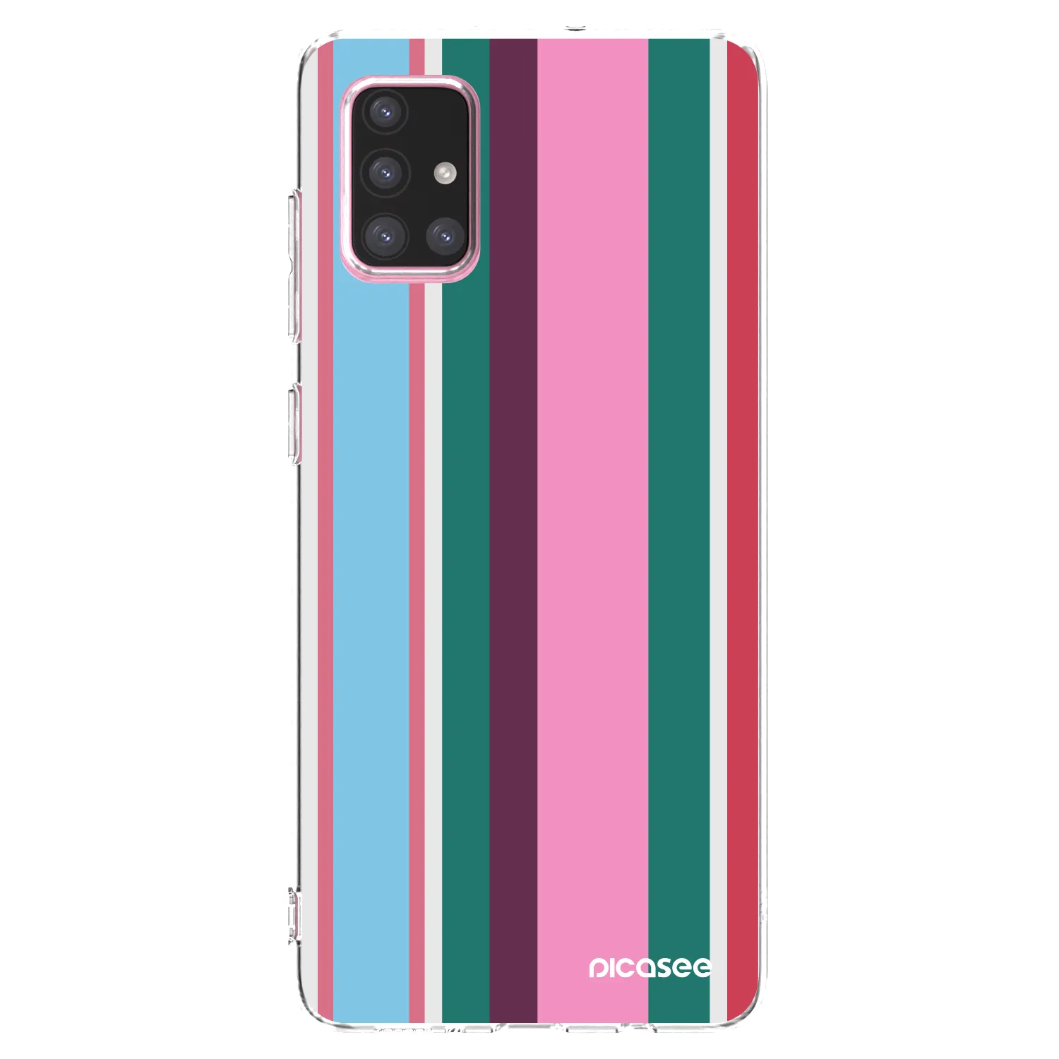 Picasee silikonowe przeźroczyste etui na Samsung Galaxy A71 A715F - Cabana club