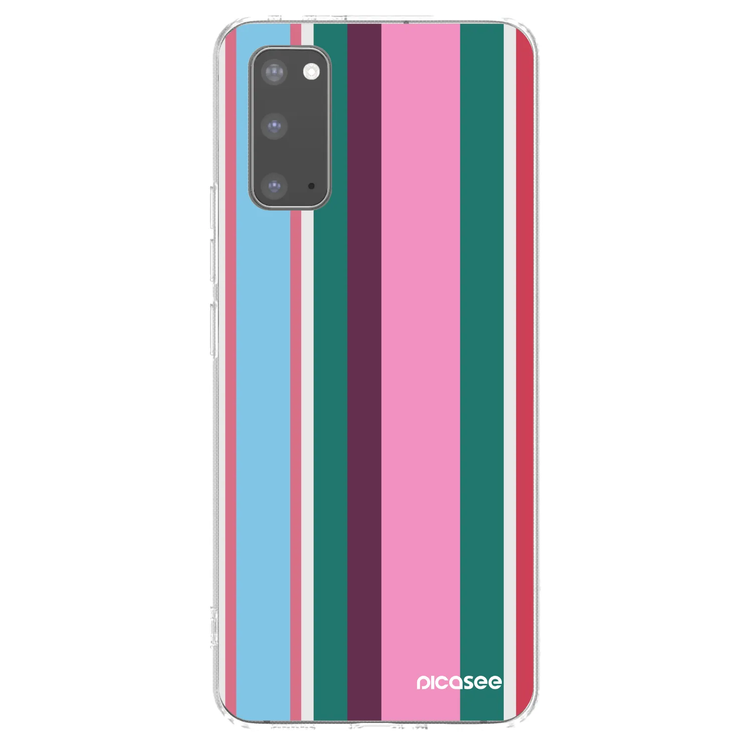 Picasee silikonowe przeźroczyste etui na Samsung Galaxy S20 G980F - Cabana club