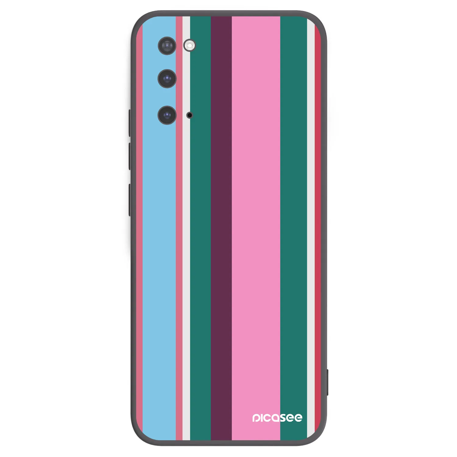 Picasee silikonowe czarne etui na Samsung Galaxy S20 G980F - Cabana club